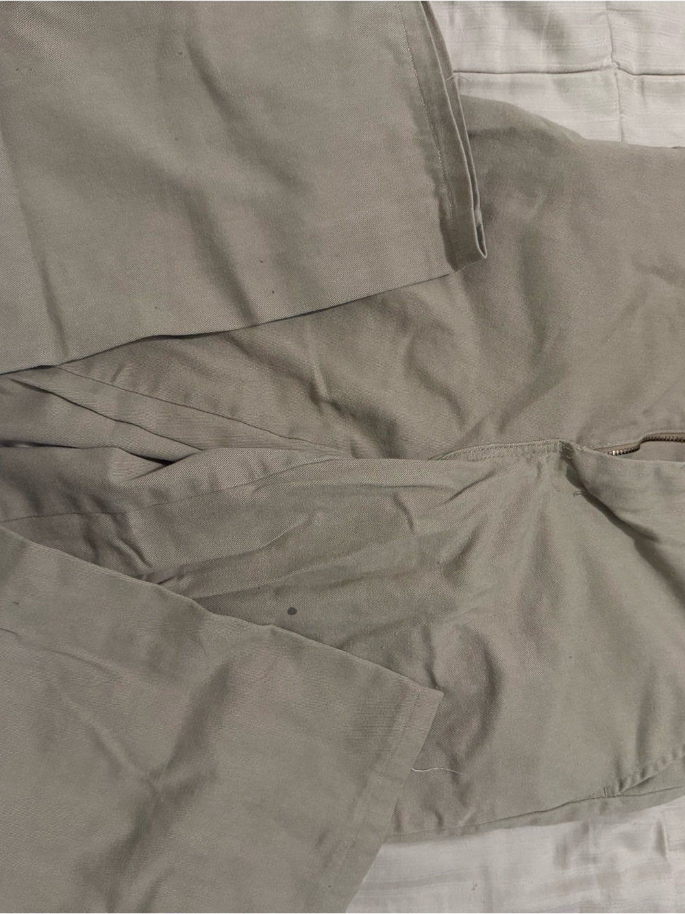 Dickies Women's Khaki Straight-Leg Chinos